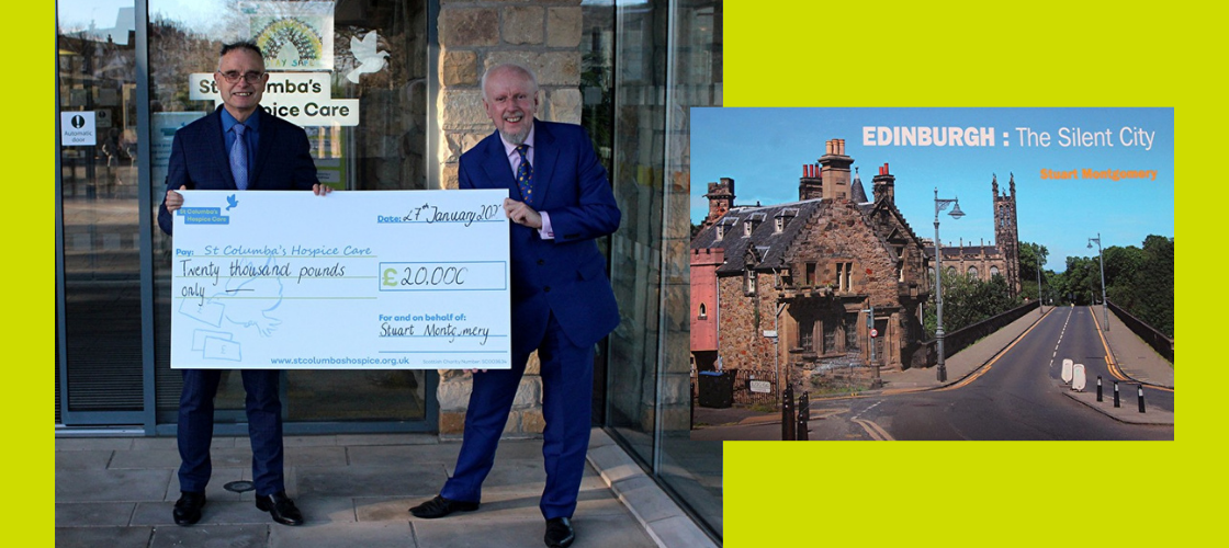 Book capturing an empty Edinburgh during lockdown raises £20,000 for Hospice image